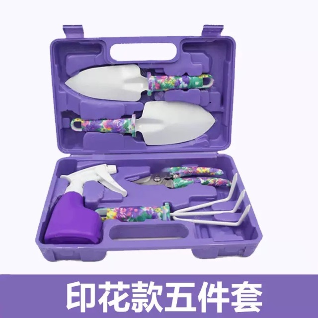 Gardening Tools Gift Set - 10-Piece Home Garden Kit with Pruning Shears, Trowel, Hand Rake, Watering Spray Bottle for Planting and Gardening Care