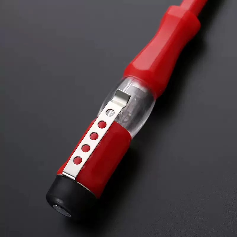 High Brightness Neon Voltage Tester & Screwdriver, Multifunctional Electrical Test Pen for Electricians and Household Use