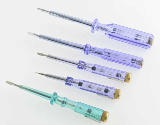 HD Clear Electrical Tester Pen with Ultra-Bright LED