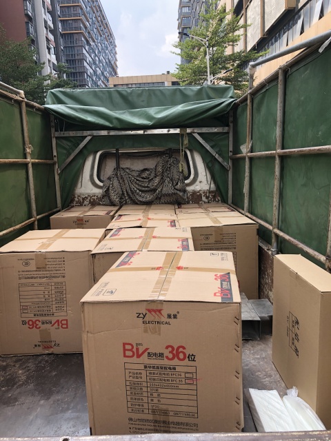 Surface/Flush Mount Waterproof Outdoor Electrical Box, Plastic Distribution Board for Household