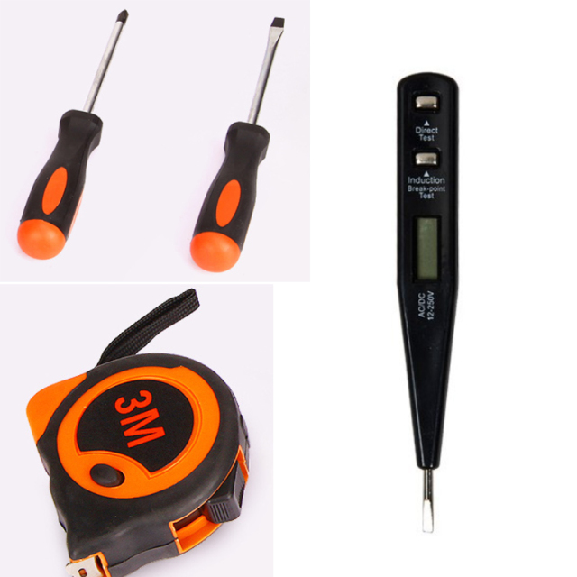 13-Piece Household & Automotive Tool Set - Durable Car Repair Kit for Home & Outdoor Use