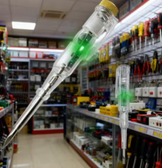 Electronic Induction Dual-Light Dual-Lamp Intelligent Induction Detection and Testing Electrician's Test Pen