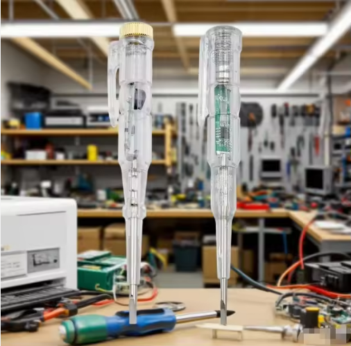 Electronic Induction Dual-Light Dual-Lamp Intelligent Induction Detection and Testing Electrician's Test Pen