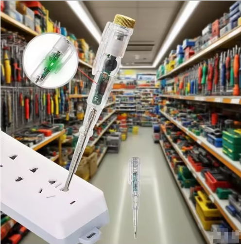 Electronic Induction Dual-Light Dual-Lamp Intelligent Induction Detection and Testing Electrician's Test Pen