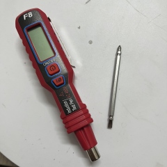 Intelligent non-contact voltage tester with audible and visual alarm function – a multi-functional AC/DC circuit breaker finder suitable for home circuit testing.