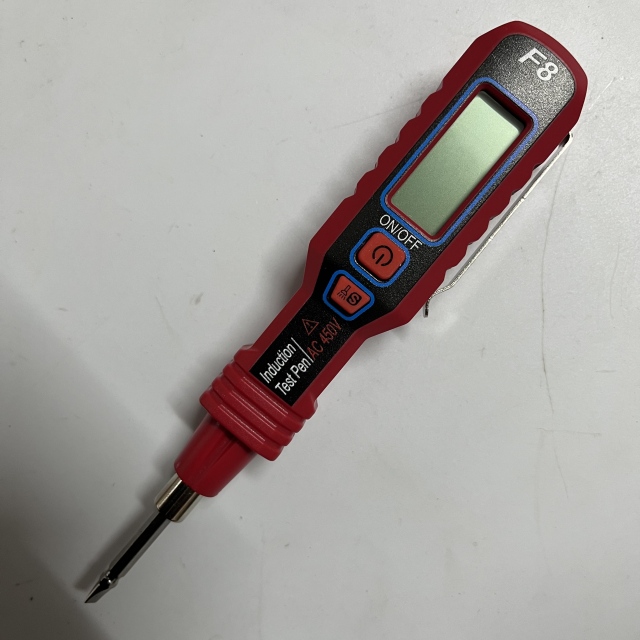Intelligent non-contact voltage tester with audible and visual alarm function – a multi-functional AC/DC circuit breaker finder suitable for home circuit testing.