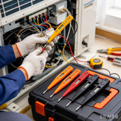 LCD Digital Voltage Tester Screwdriver for Electrical Maintenance and Circuit Testing