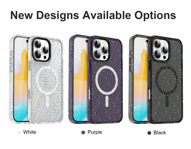 SBR-PMCXK New Arrivals for iPhone 16pro 16pro max Splash-Ink Design Magnetic Phone Case Phone Accessories