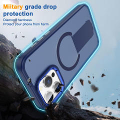 SBR-TKKZJ 360 Degree Shockproof Invisible Kickstand Drop Protection Mobile Phone Case Cover for IPhones 16 Pro Max 15 Pro New Design