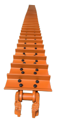 Track Shoe Track Plate Track Group for excavator crane bulldolzer loader drilling rig mining machinery and other crawler machinery