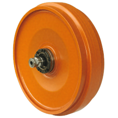 Idler Guider Guide Roller for excavator crane bulldolzer loader drilling rig mining machinery and other crawler machinery