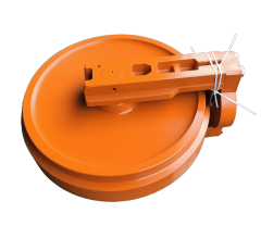 Idler Guider Guide Roller for excavator crane bulldolzer loader drilling rig mining machinery and other crawler machinery