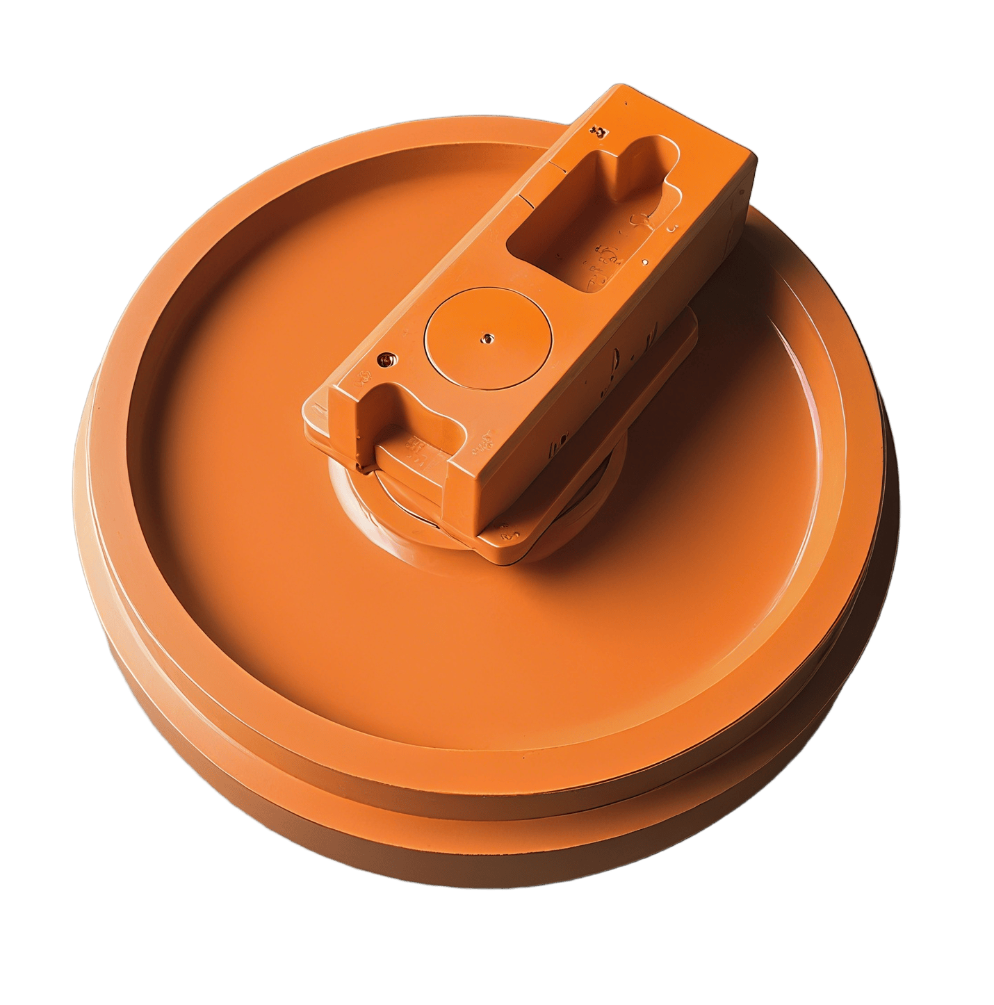 Idler Guider Guide Roller for excavator crane bulldolzer loader drilling rig mining machinery and other crawler machinery