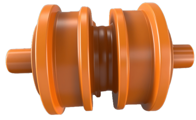 Track Roller Lower Roller Down Roller for excavator crane bulldolzer loader drilling rig mining machinery and other crawler machinery