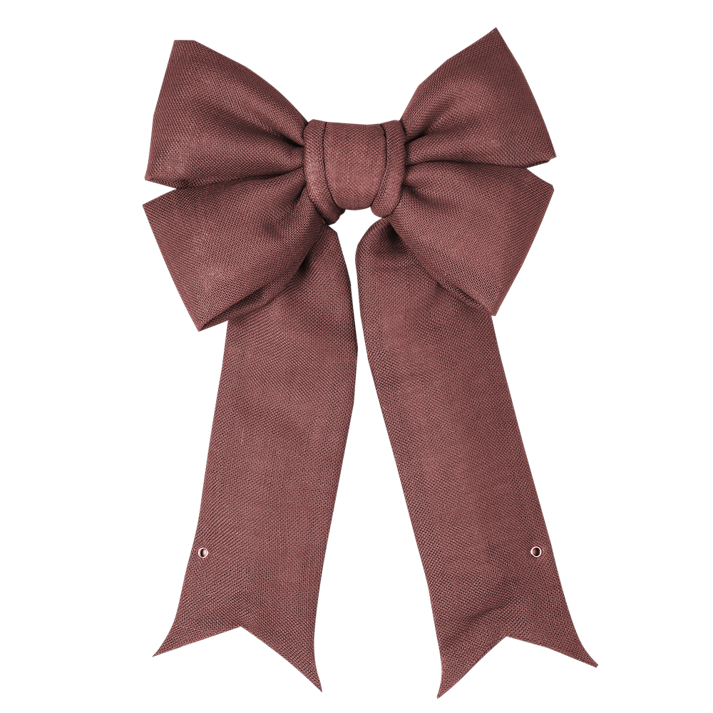 18" Premium Commercial Brown Bow – Large Decorative Bow for Business & Storefront Displays