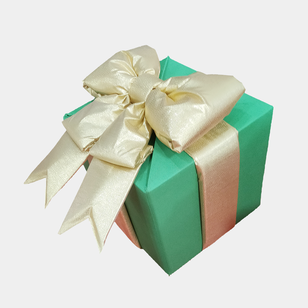 12" Elegant Christmas Gift Box Stylish Holiday Gift Box - Stylish Foldable and Eco-Friendly