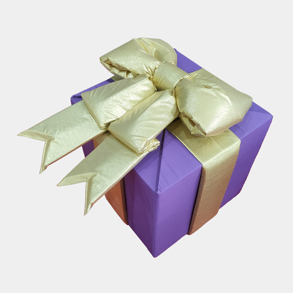 12" Elegant Christmas Gift Box Stylish Holiday Gift Box - Stylish Foldable and Eco-Friendly