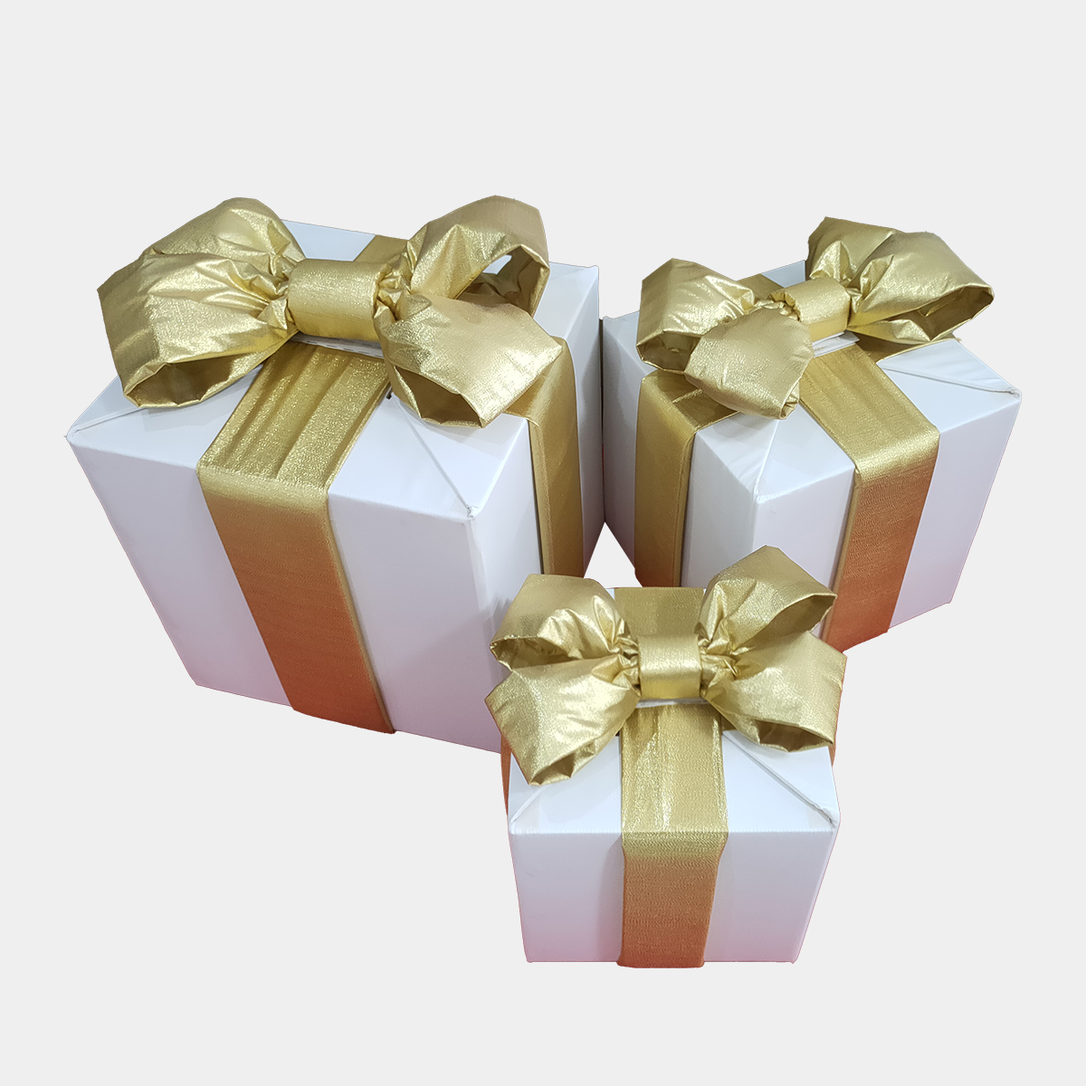 12" Elegant Christmas Gift Box Stylish Holiday Gift Box - Eco-Friendly & Space-Saving