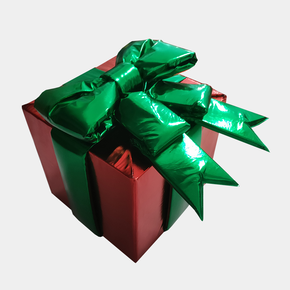 12" Elegant Christmas Gift Box Stylish Holiday Gift Box - Stylish Foldable and Eco-Friendly