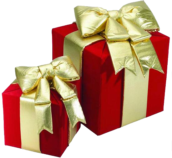 12" Elegant Christmas Gift Box Stylish Holiday Gift Box - Stylish Foldable and Eco-Friendly