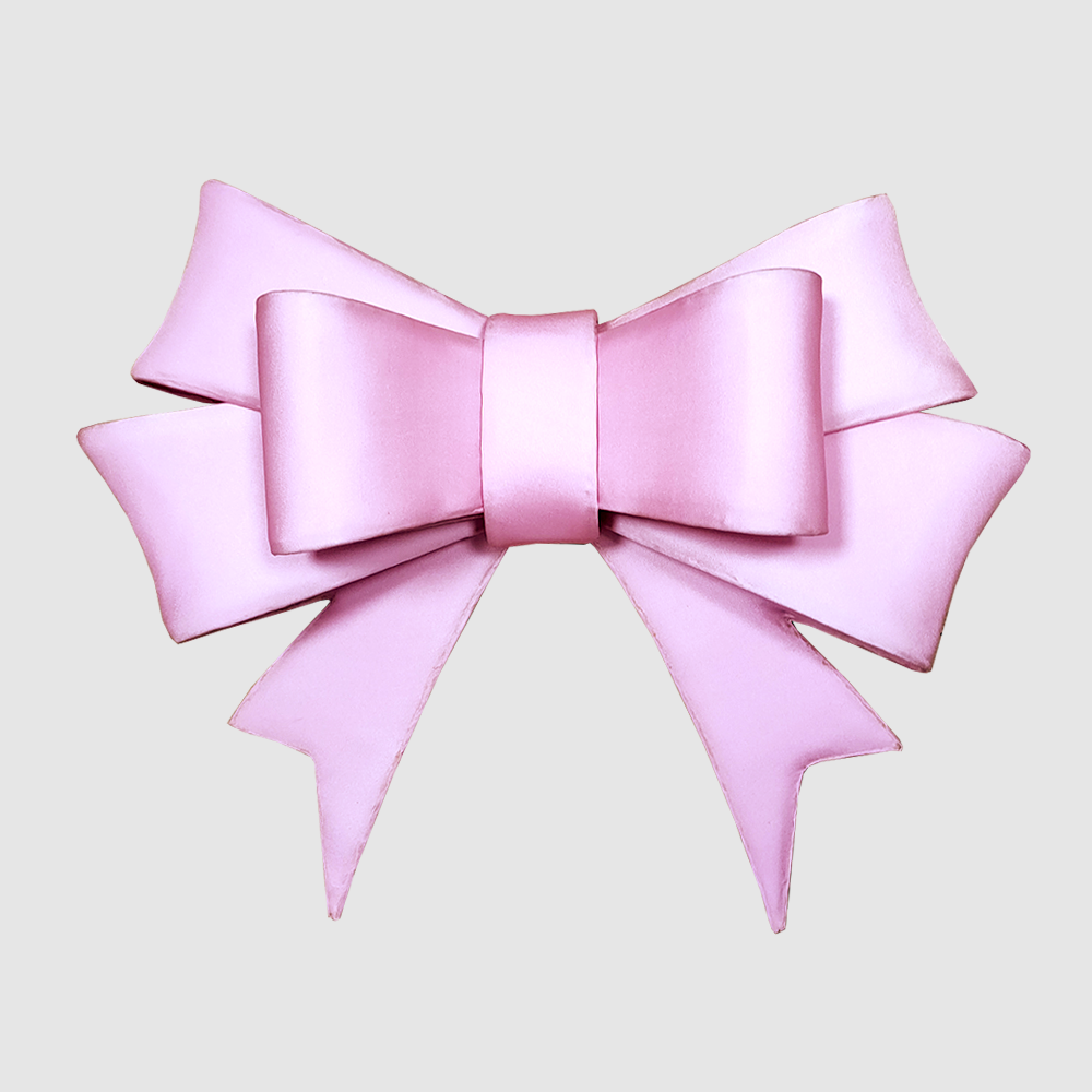 30"  Pink Satin Frame Bow "BAO'AN" Unique Pink 3D Frame Bow – Foldable, Easy Assembly