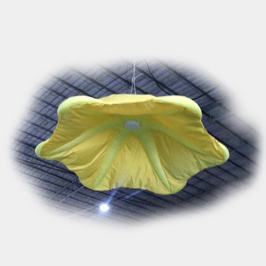 Wello 2m Giant holiday décor with Giant Inflatable Induction flower- Vibrant Inflatable Flower Decor  Eye-Catching Outdoor Decoration