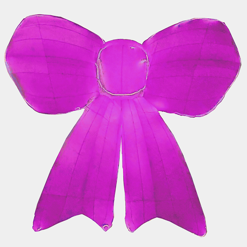 Wello 5m Pre-lit Giant Christmas inflatable Bow- Giant Inflatable Fun and Festive Holiday Decor