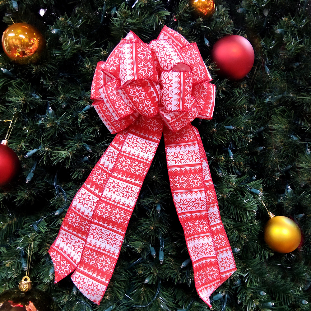 Festive Christmas Decorative Bow - Perfect for Holiday Decor