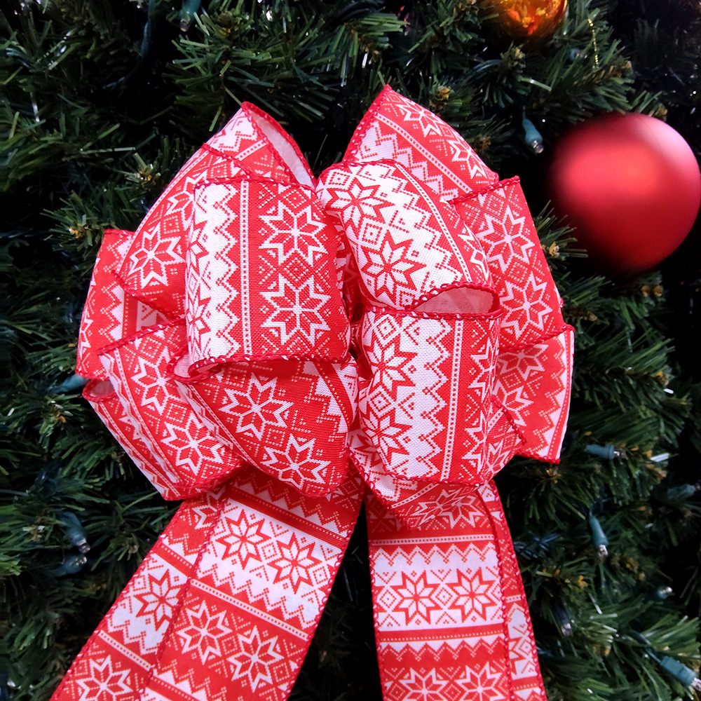 Festive Christmas Decorative Bow - Perfect for Holiday Decor