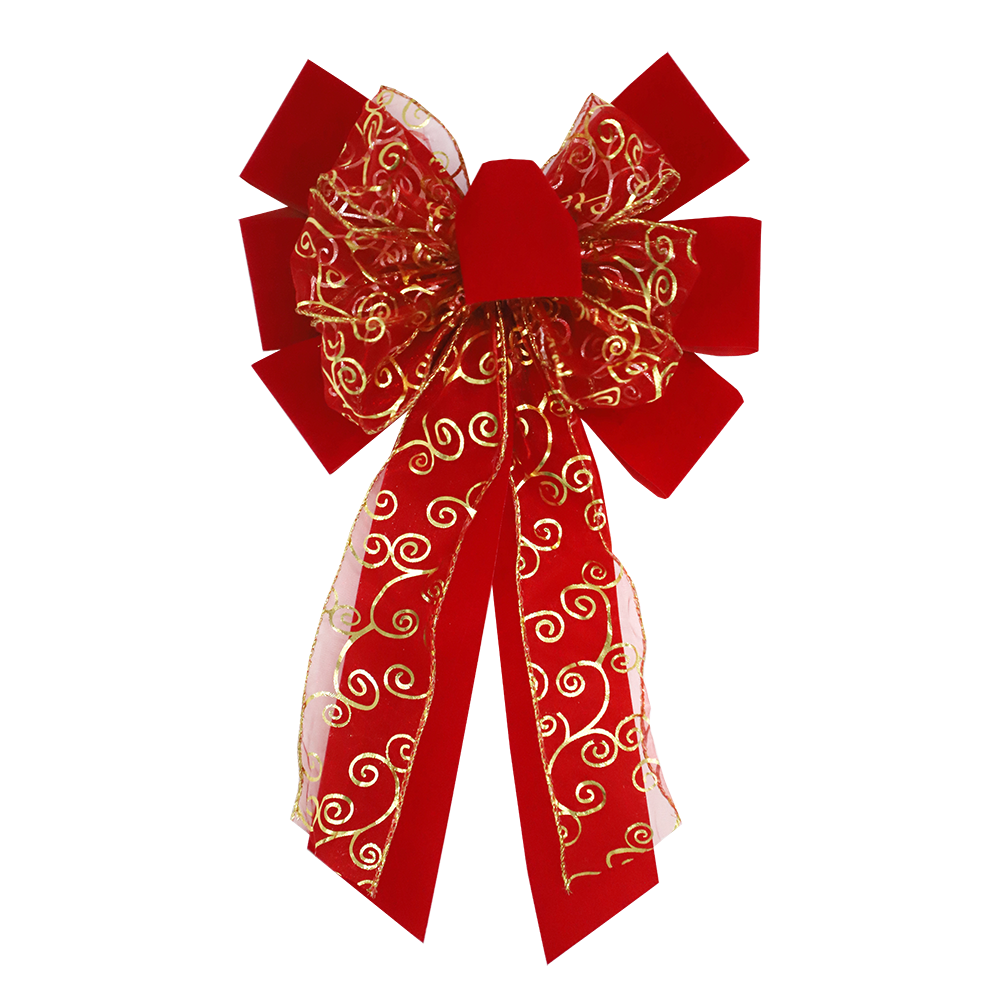 Premium Red Christmas Bow for Stunning Holiday Decor