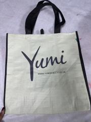 Woven  shopping bag