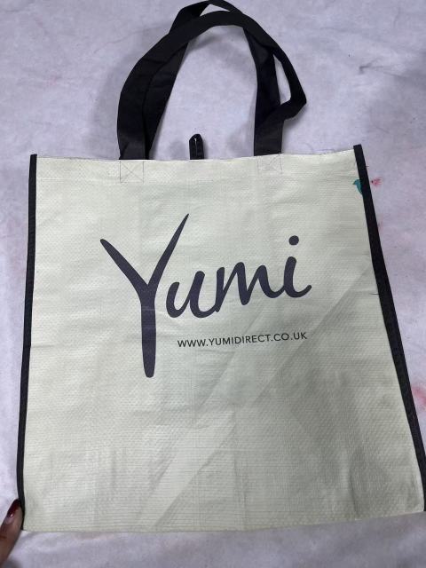 Woven  shopping bag