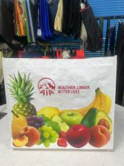 Woven  shopping bag
