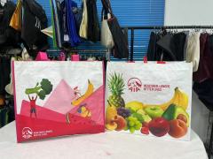 Woven  shopping bag