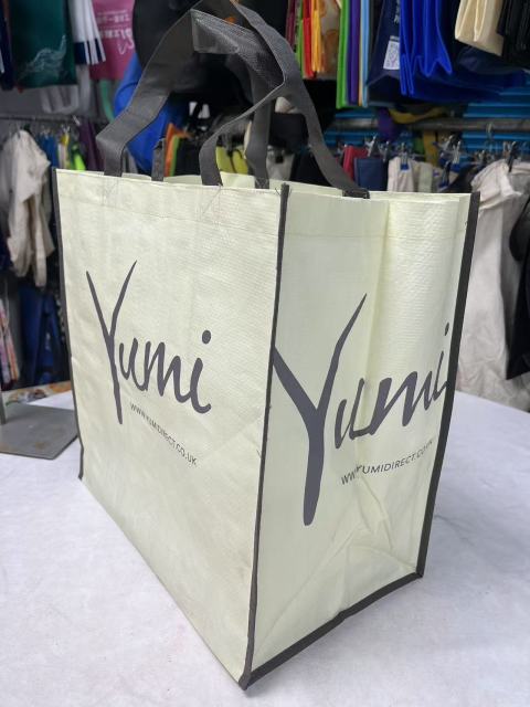Woven  shopping bag
