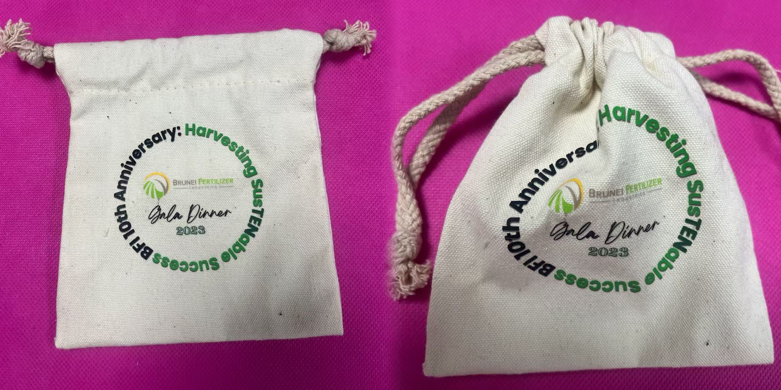 cotton drawstring bag