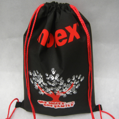 Nylon Backpack Drawstring Bag