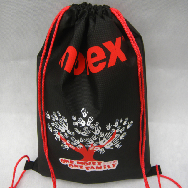Nylon Backpack Drawstring Bag