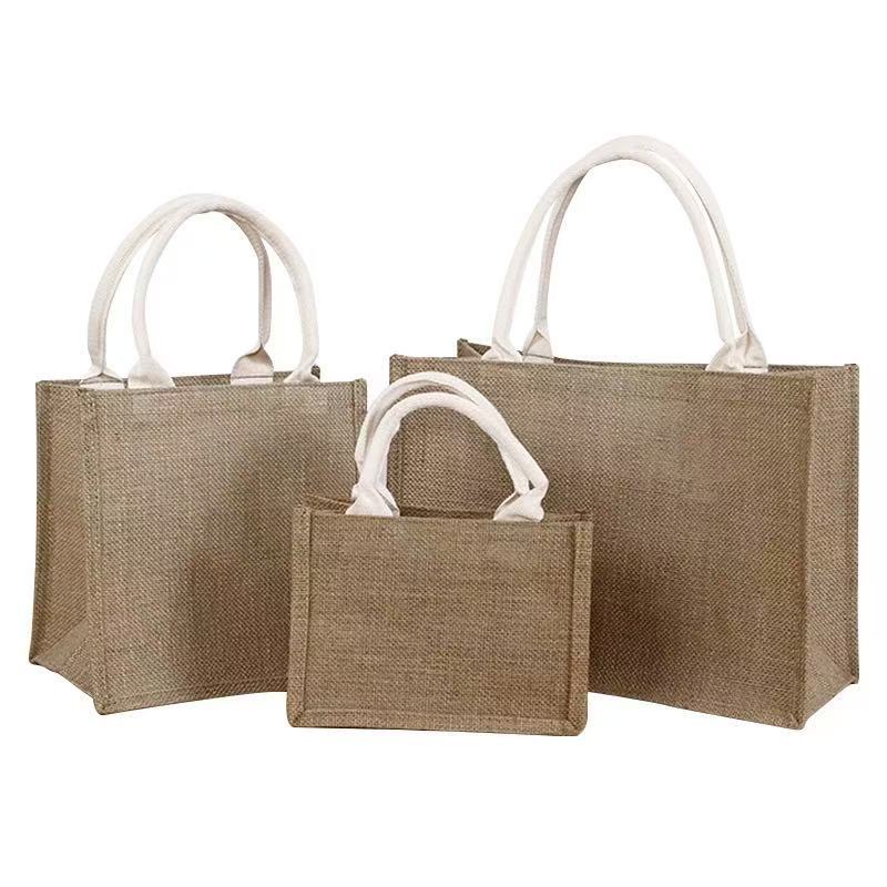 linen handbag