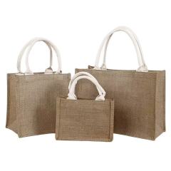 linen handbag