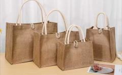 linen handbag