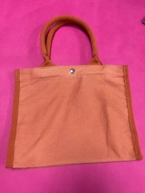 Canvas lunch box bag