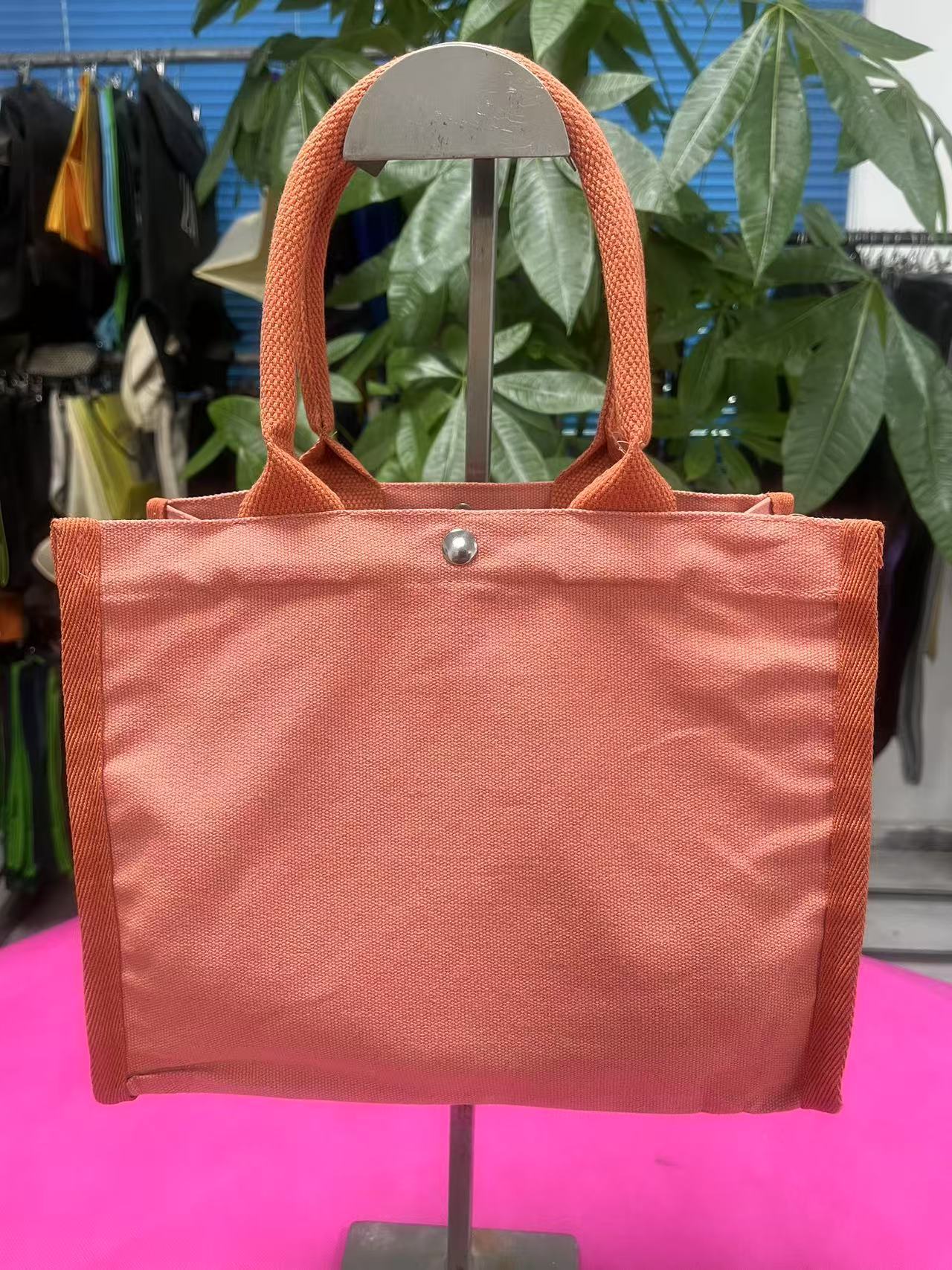 Canvas lunch box bag
