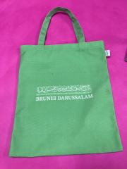 Flat canvas bag