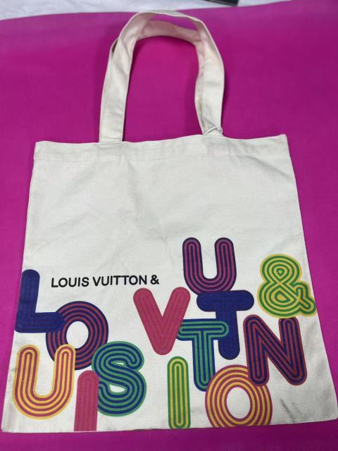 Flat canvas bag