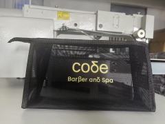 Mesh cosmetic bag
