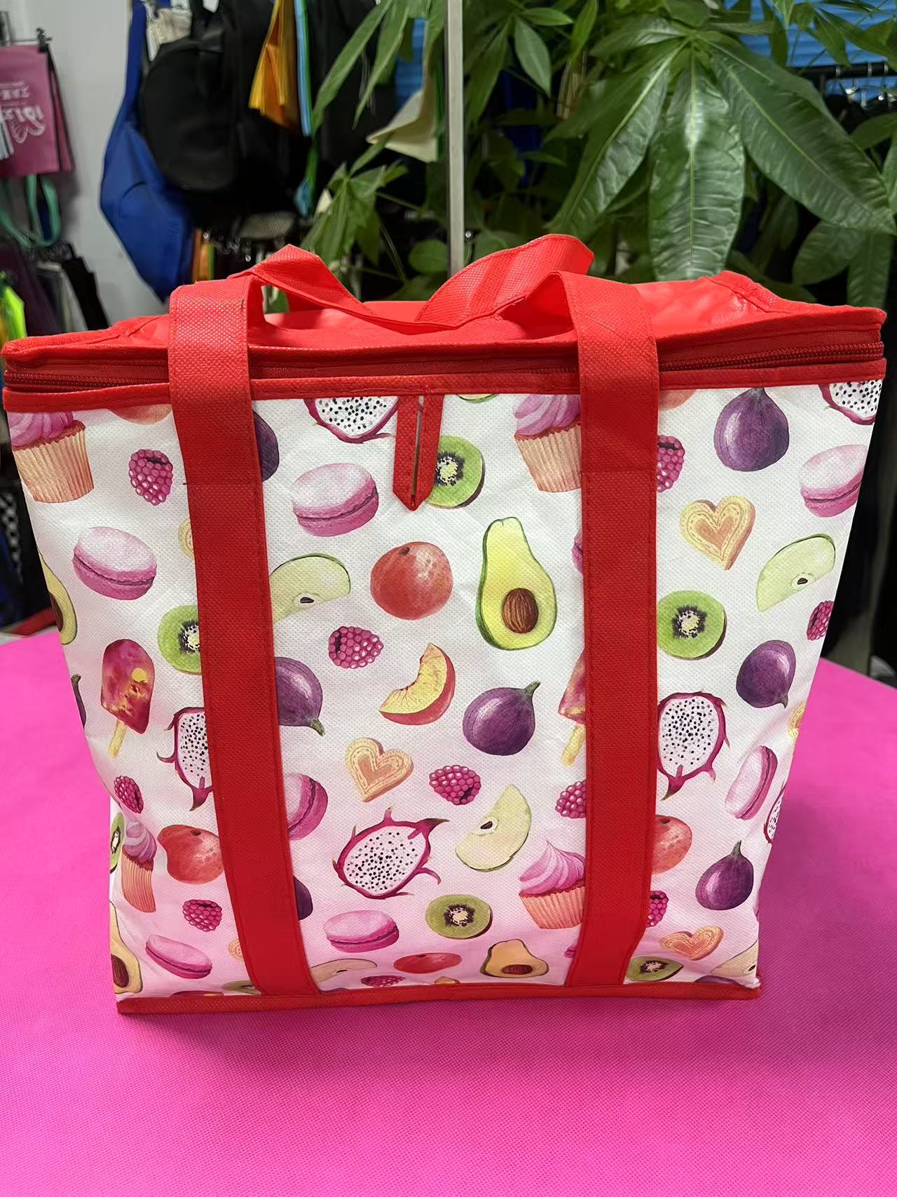 Supermarket Cooler Bag Without Canvas Coating