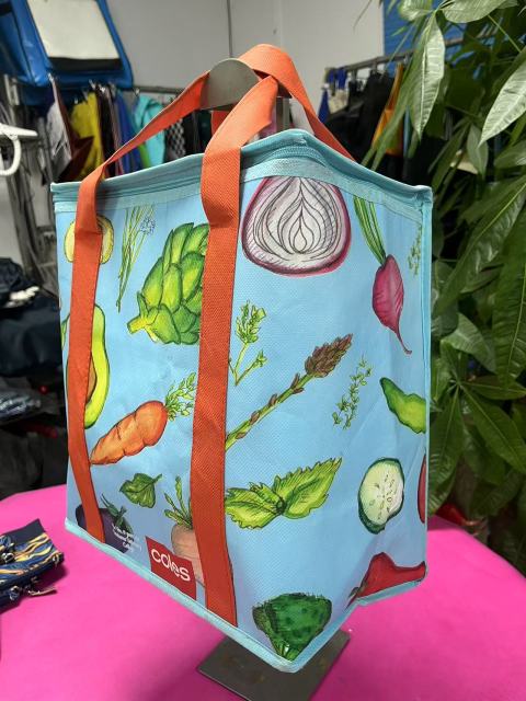Supermarket Cooler Bag Without Canvas Coating