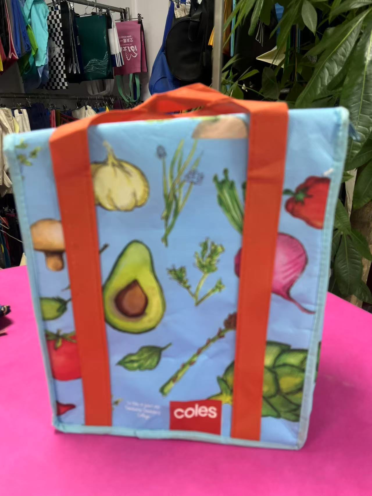 Supermarket Cooler Bag Without Canvas Coating