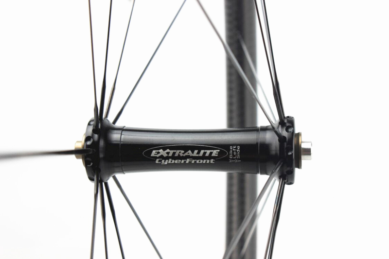 Kaze Rim Brake Extralite hub built tubeless wheel set 20H/24H